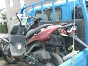 単車廃車　名古屋