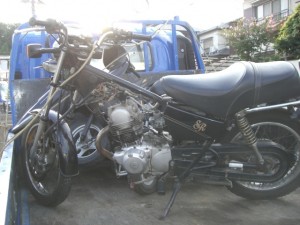 バイク廃車　愛知