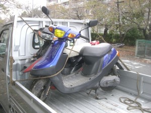 バイク廃車引取　春日井