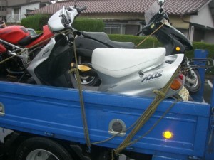 廃車バイク処分　名古屋　守山区